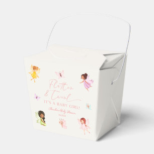 Flutter and Twirl Enchanted Fairy Baby Shower Favor Box