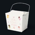 Flutter and Twirl Enchanted Fairy Birthday Party Favor Box<br><div class="desc">These are Flutter and Twirl Enchanted Fairy Birthday Party Favour Boxes!</div>