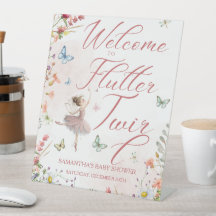 Flutter and Twirl Magical Wings Baby Shower Table