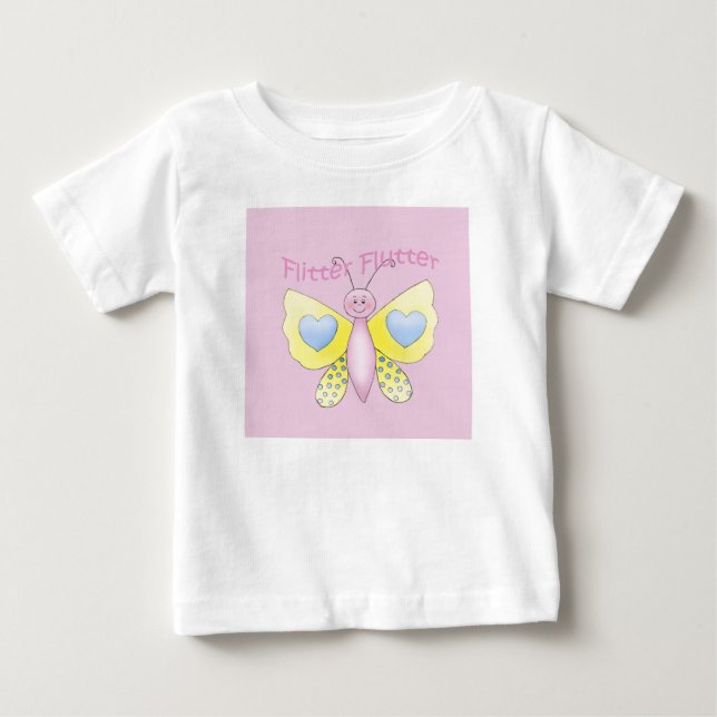 Flutter Baby T-Shirt (Front)