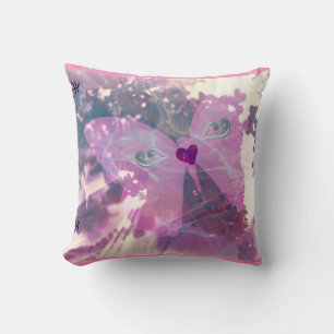 Flutter Beauty Dreams Throw Pillow