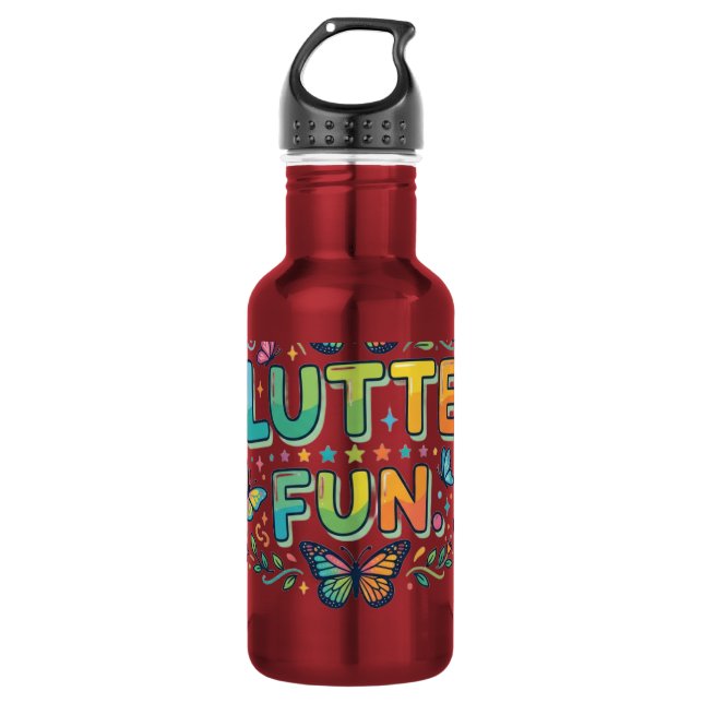 Flutter Fun 532 Ml Water Bottle (Front)
