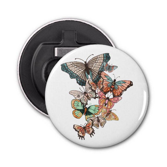 Flutter into Spring  Bottle Opener (Front)