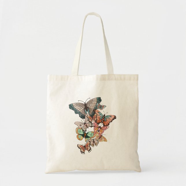 Flutter into Spring  Tote Bag (Front)