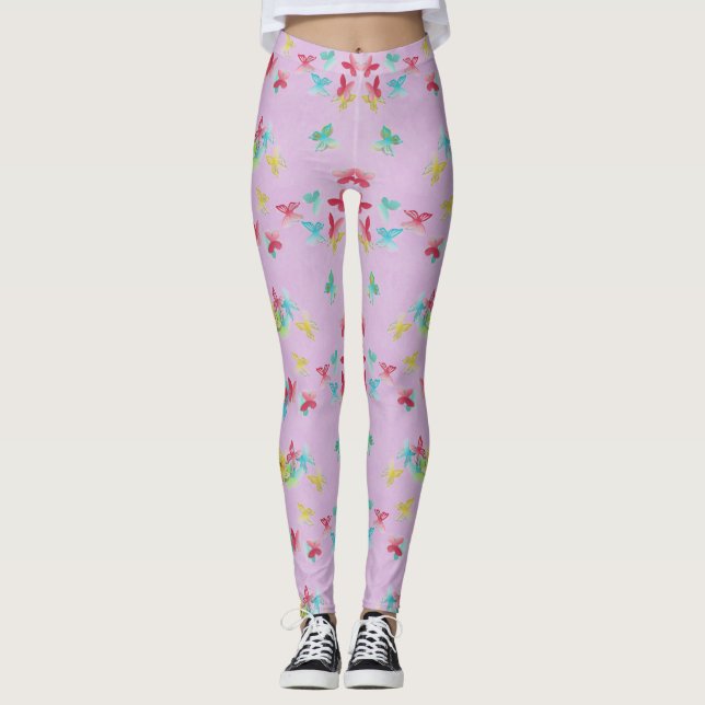 Flutterbies Leggings (Front)