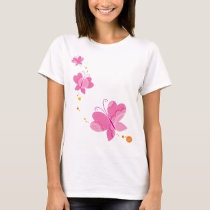 FLUTTERBY BUTTERFLIES :: series of three 1 T-Shirt