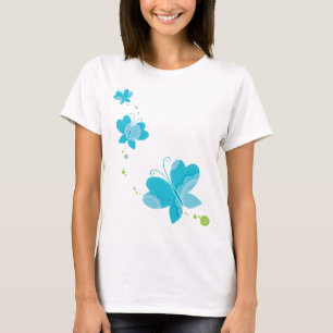 FLUTTERBY BUTTERFLIES :: series of three 2 T-Shirt