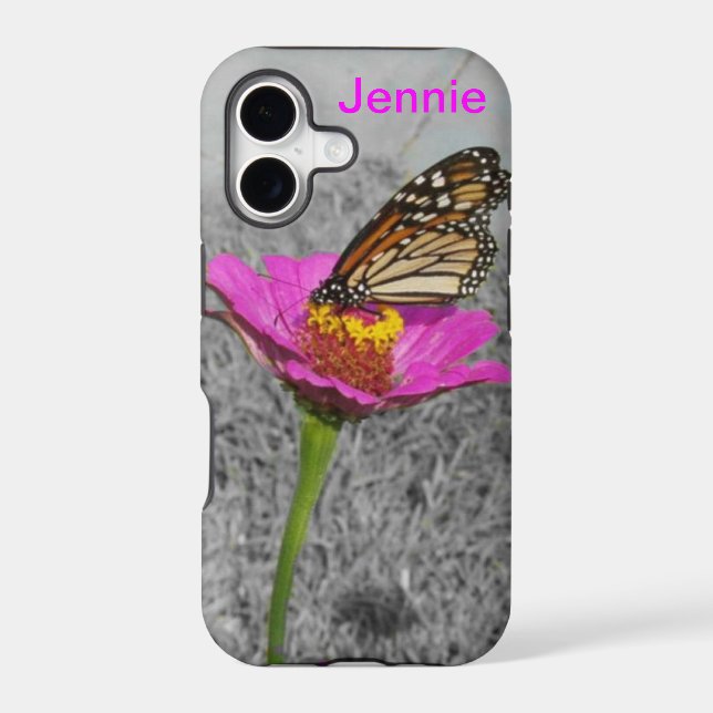 Flutterby Butterfly iPhone 5 case *personalize* (Back)