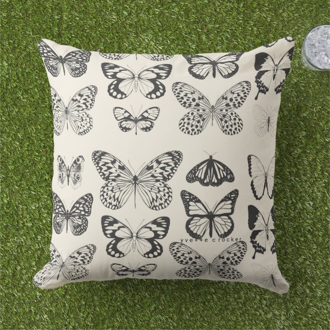 Flutterbye 2 Coussin (Herbe)