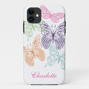 Fluttering Butterflies iPhone 5Case-Mate Barely iPhone 11 Case