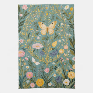 Fluttering Dreamscape Kitchen Towel