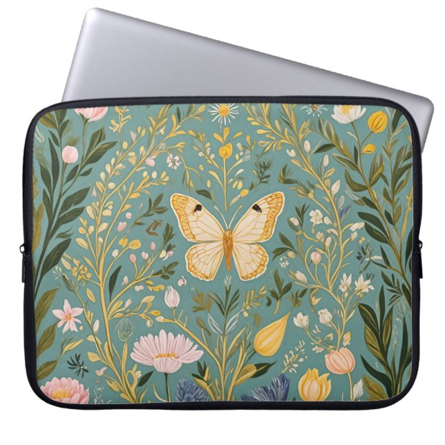 Fluttering Dreamscape Laptop Sleeve (Front)