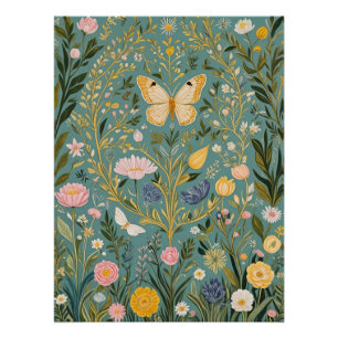 Fluttering Dreamscape Poster