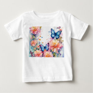 Fluttering Elegance: Butterfly-Inspired T-Shirt De