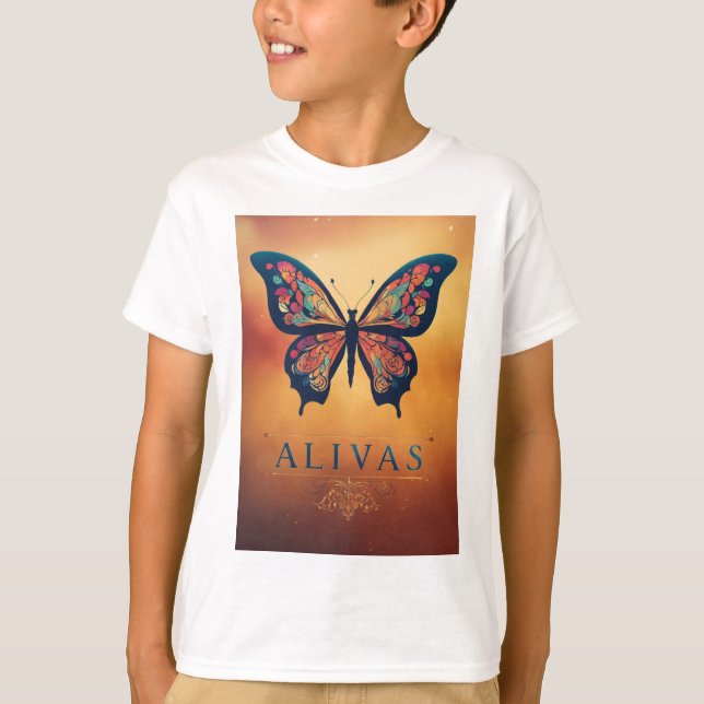 Fluttering Elegance Tee (Front)
