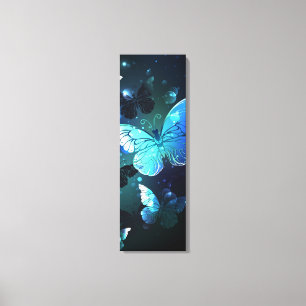 Fluttering Night Butterfly Canvas Print