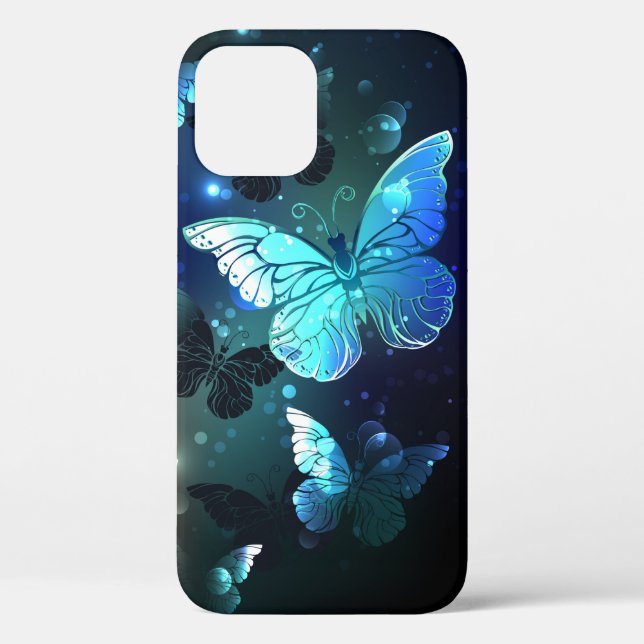 Fluttering Night Butterfly Case-Mate iPhone Case (Back)