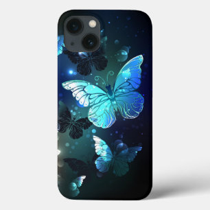 Fluttering Night Butterfly iPhone 13 Case