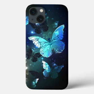 Fluttering Night Butterfly iPhone 13 Case