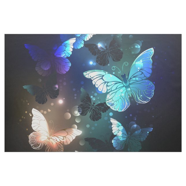 Fluttering Night Butterfly Fabric (Yard)