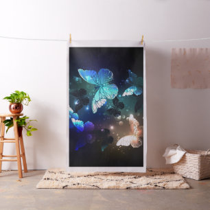 Fluttering Night Butterfly Fabric