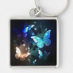 Fluttering Night Butterfly Keychain