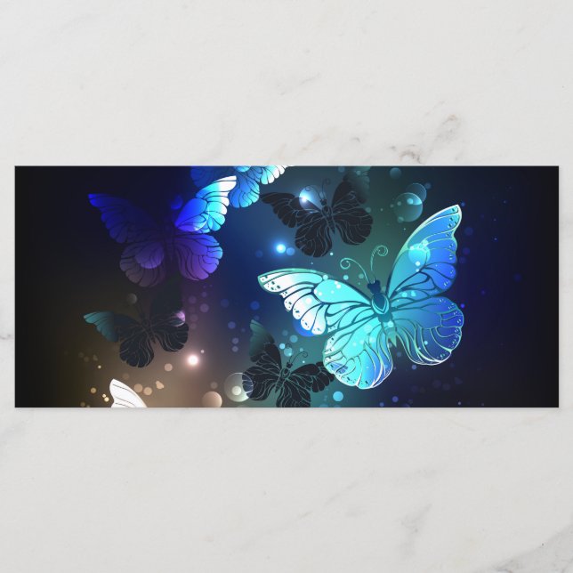 Fluttering Night Butterfly Menu (Front)
