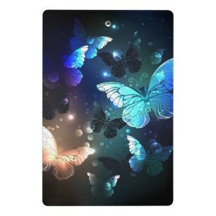 Fluttering Night Butterfly Mini Clipboard