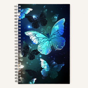 Fluttering Night Butterfly Notebook