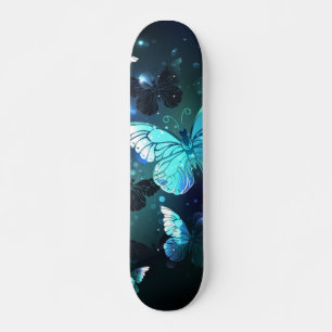 Fluttering Night Butterfly Skateboard