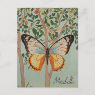 Fluttering Resilience Personalised  Postcard
