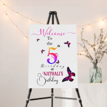 Flutting Fun Welcome sign