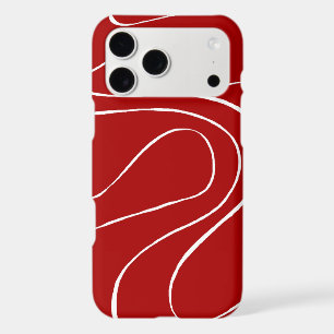 Flux et reflux 2 en rouge et blanc