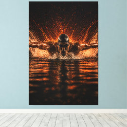 Flux Inépuisable – Impression sur toile Papillon d