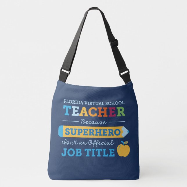 FLVS Superhero Crossbody Bag (Front)