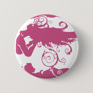 Fly 2 Inch Round Button