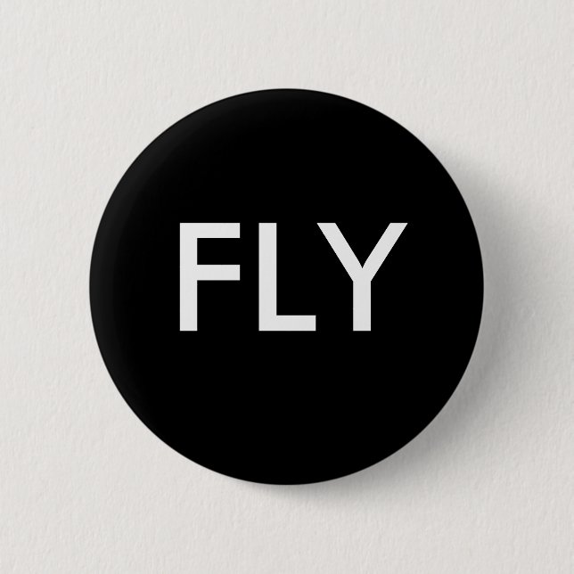 FLY 2 INCH ROUND BUTTON (Front)