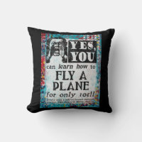 Fly A Plane - Funny Vintage Ad