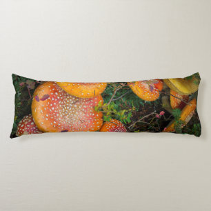 Fly agaric mushrooms at Mowich Lake Body Pillow