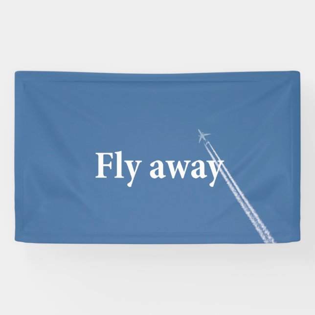 Fly away banner (Horizontal)