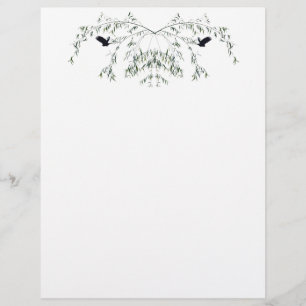 Fly Away Birds Letterhead