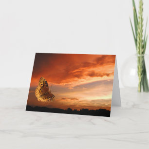 Fly away card