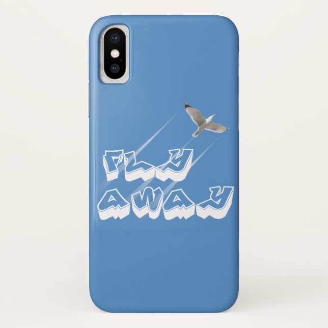Fly away Case-Mate iPhone case (Back)