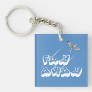 Fly away keychain