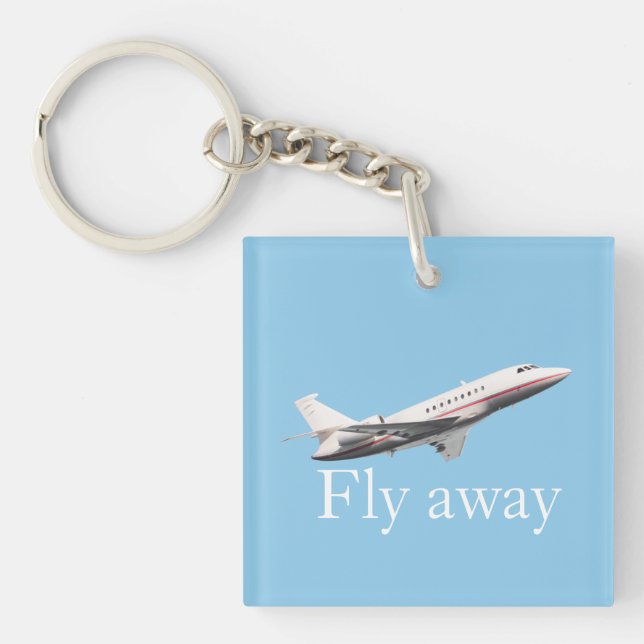 Fly away keychain (Front)