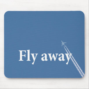 Fly away mouse pad