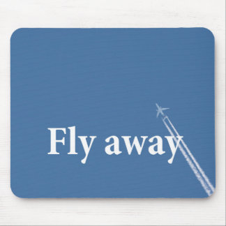 Fly away mouse pad