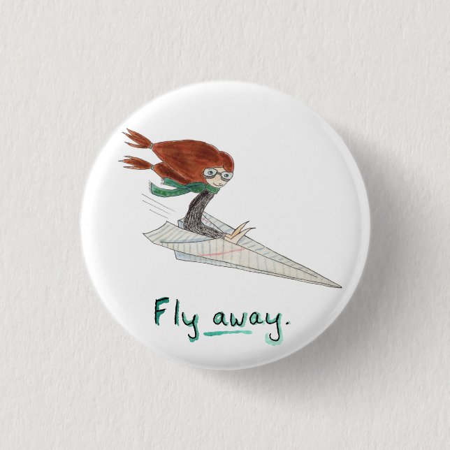 Fly Away Pin (Front)