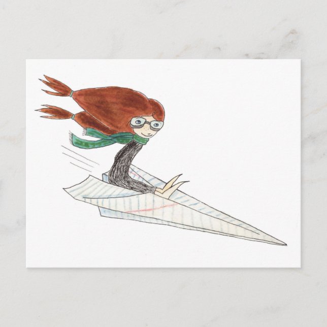 Fly Away Postcard (Front)