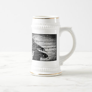 fly back beer stein